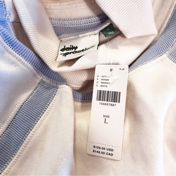 Anthropologie Daily Practice Base Plate Graphic Sweatshirt - Picture 12 of 12